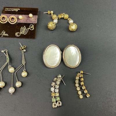 -172- COSTUME JEWELRY | Assorted Miscellaneous Earrings
