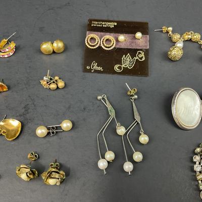 -172- COSTUME JEWELRY | Assorted Miscellaneous Earrings
