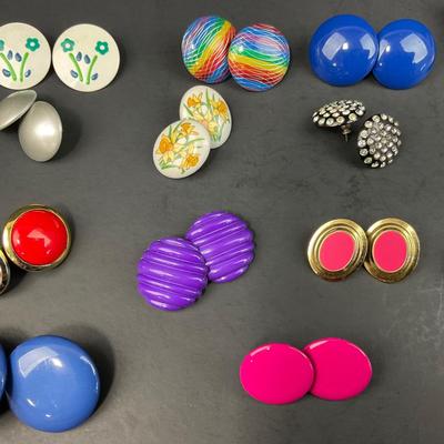 -173- COSTUME JEWELRY | Assorted Miscellaneous Earrings