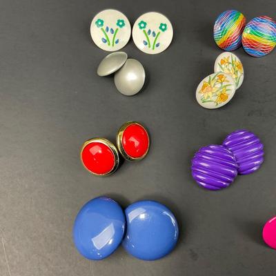 -173- COSTUME JEWELRY | Assorted Miscellaneous Earrings