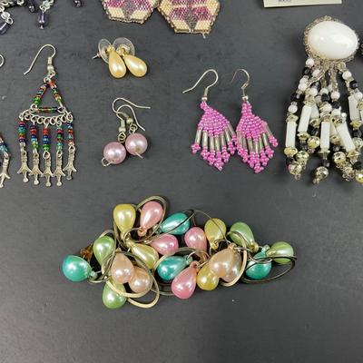 -175- COSTUME JEWELRY | Assorted Miscellaneous Earrings