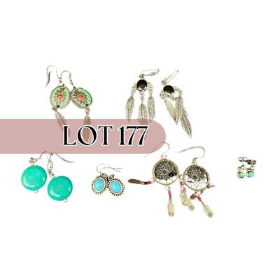 -177- COSTUME JEWELRY | Assorted Miscellaneous Earrings