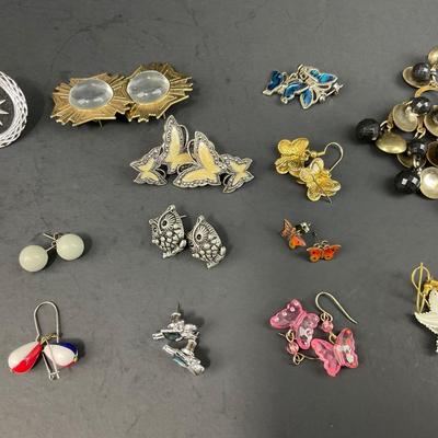 -178- COSTUME JEWELRY | Assorted Miscellaneous Earrings