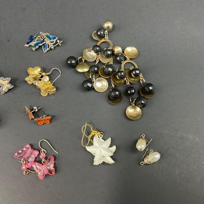 -178- COSTUME JEWELRY | Assorted Miscellaneous Earrings