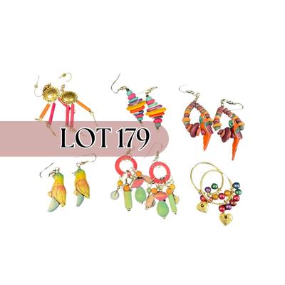-179- COSTUME JEWELRY | Assorted Miscellaneous Earrings