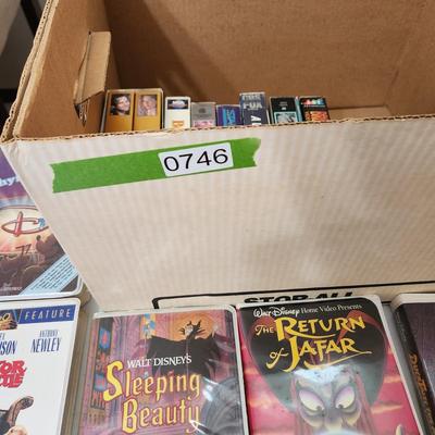 Large Lot of Vintage VHS Tapes