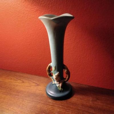 Roseville Apple Blossom Bud Vase #379-7