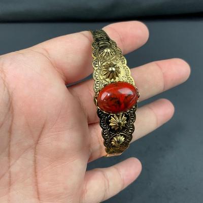 -189- COSTUME JEWELRY | Multicolored Gem Stone Bracelets