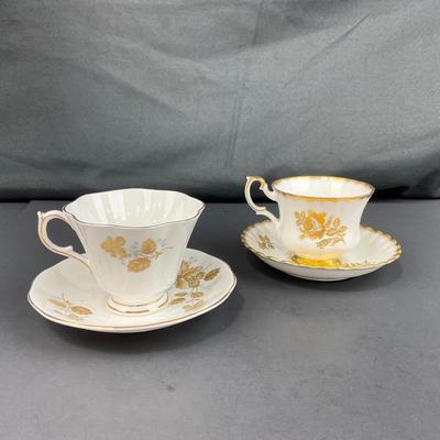 -193- COLLECTIBLE | Mismatched Set Of Cups & Saucers