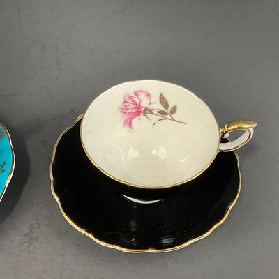 -194- COLLECTIBLE | Mismatched Set Of Cups & Saucers
