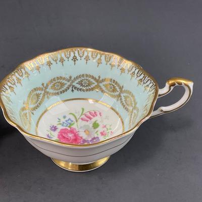 -196- COLLECTIBLE | Mismatched Set Of Cups & Saucers