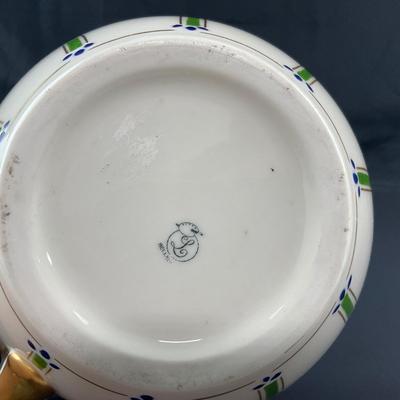 -200- ART DECO | 1900’s-1930’s Lenox & Belleek American Hand Painted Pitcher | Marked
