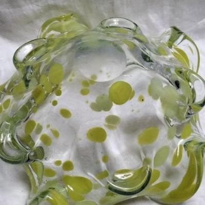 1970s Murano Flower Bowl