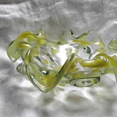 1970s Murano Flower Bowl