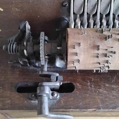 The Gem Roller Organ Made in 1923 (Stamped)
