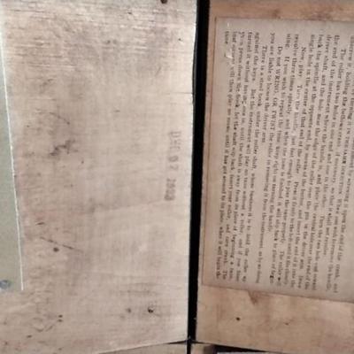 The Gem Roller Organ Made in 1923 (Stamped)