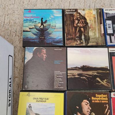 lot of 18 Reel to Reel Recorded Music Tape Beach Boys Revolver Jetheo Tull & Others