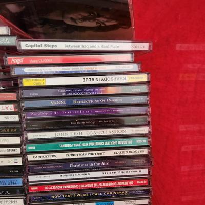 Large Lot Music CDs includes Tote