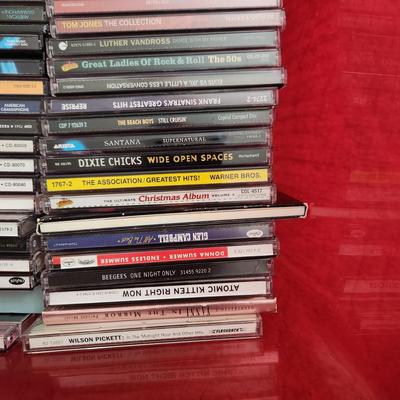 Large Lot Music CDs includes Tote