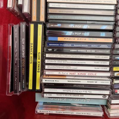 Large Lot Music CDs includes Tote