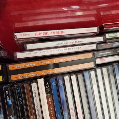 Large Lot Music CDs includes Tote