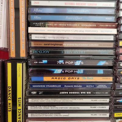 Large Lot Music CDs includes Tote