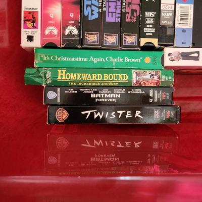 Lot VHS Tapes Star Wars Batman Star Trek Charlie Brown & More