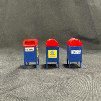 Lot 15 | Three (3) Snow Village Mail Boxes