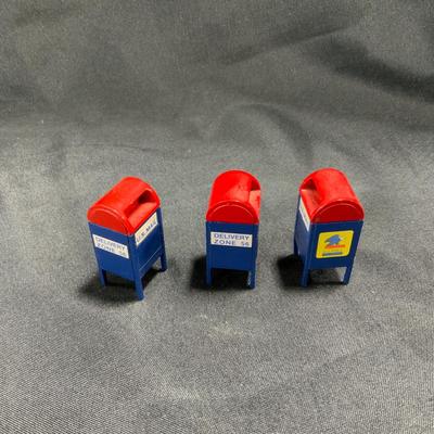 Lot 15 | Three (3) Snow Village Mail Boxes