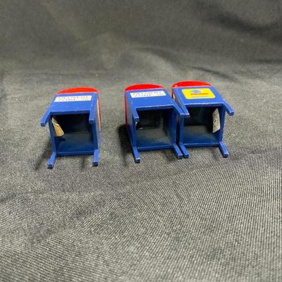 Lot 15 | Three (3) Snow Village Mail Boxes