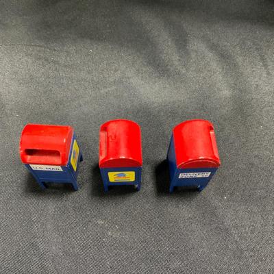Lot 15 | Three (3) Snow Village Mail Boxes