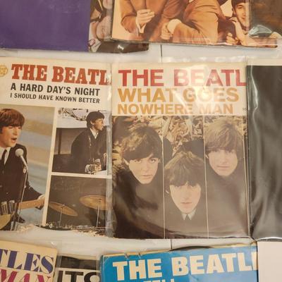 Lot of 27 Records 45 RPM The Beatles, Paul McCartney