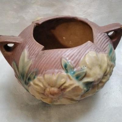 Roseville Peony Vase #427-4
