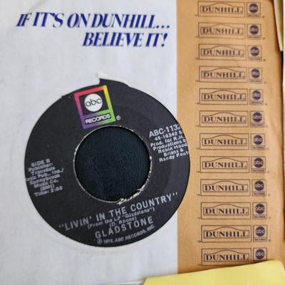 Lot of Vinyl Records 45 RPM Rolling Stones Mama Cass CCR Animals James Taylor Argent Eagles