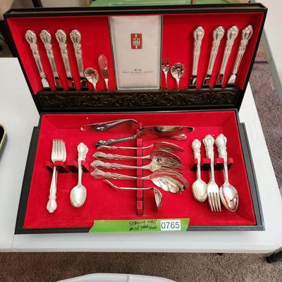1847 Rogers Brothers Flatware Service for 8 missing 1 salad fork