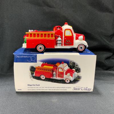 Lot 38 | Village Fire Truck