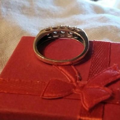 Mesmerizing Vintage 14 kyg Blue Sapphire Ring Sz. 6.50