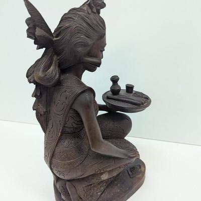 Bali Wood Sculpture Carving Wooden Statue