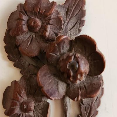 Hand-Carved Wood Swiss Bookmark with Stanhope Viewer