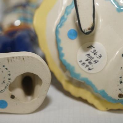 CERAMIC ARTS STUDIO MADISON, WI 1942-1956 SQUARE DANCERS BOY AND GIRL