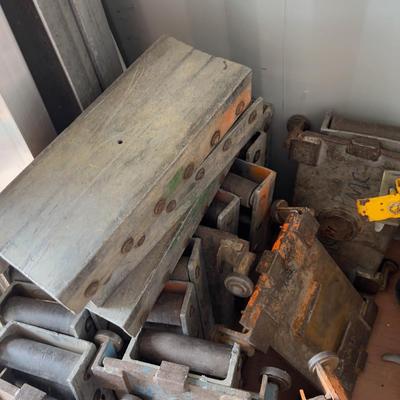 Heavy Moving System; Rollers and Channels 