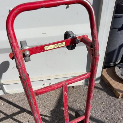 Red Hand Truck 