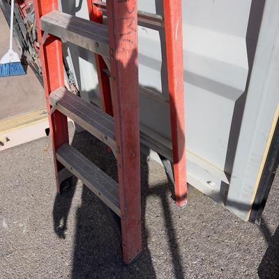 Werner 6 Foot Step Ladder, Orange
