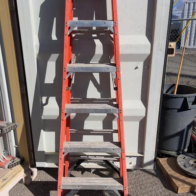 Werner 6 Foot Step Ladder, Orange