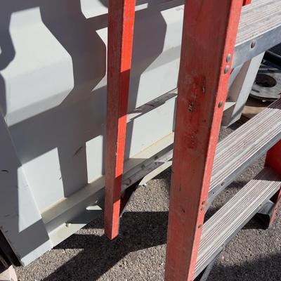 Werner 6 Foot Step Ladder, Orange