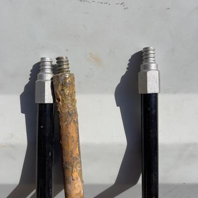 Broom Stick and Paint sticks (7)