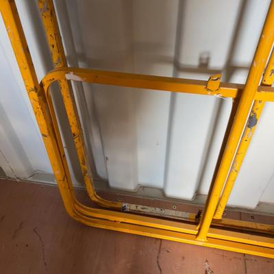 Yellow Working Area Rail or GUARD Rail 