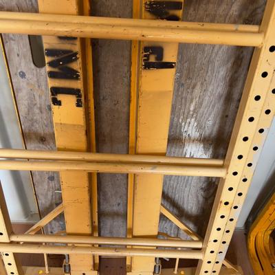 Set of Yellow Bakers Scaffolding NO WHEELS