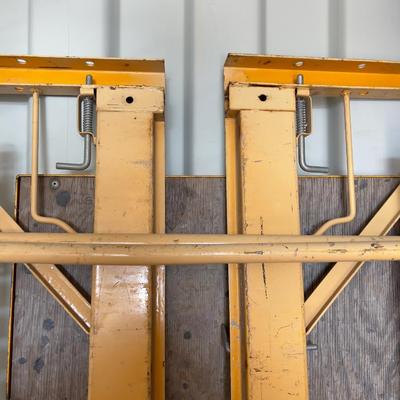 Set of Yellow Bakers Scaffolding NO WHEELS