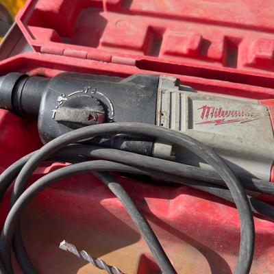 Milwaukee Corded Rotary Hammer Drill  with Hard Case 